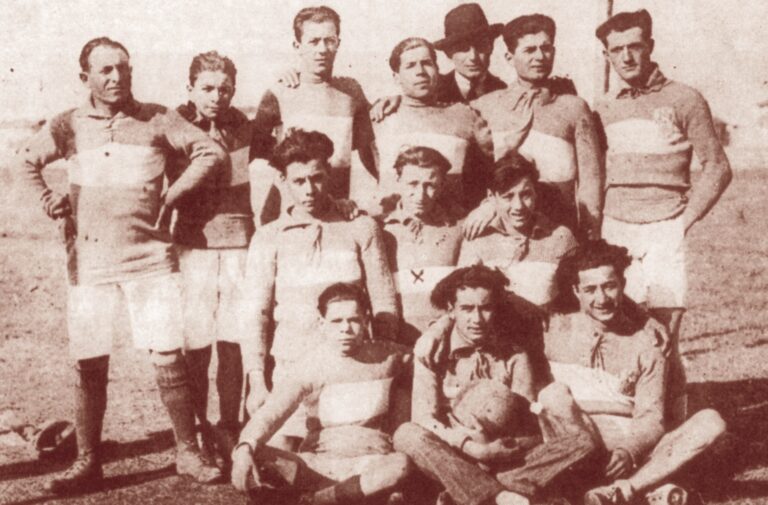 1921 Biagio Nazzaro, la prima squadra di calcio di Riccione